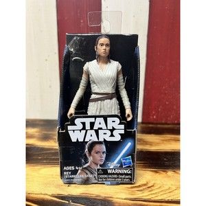 Star Wars 6" Rey Starkiller Base Action Figure The Force Awakens Missing Saber